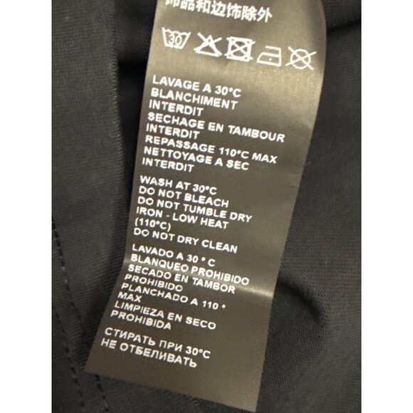 The Kooples Men's Shirt Skull Logo Black Short Sleeve Tee T-Shirt Small NWT - Picture 10 of 10